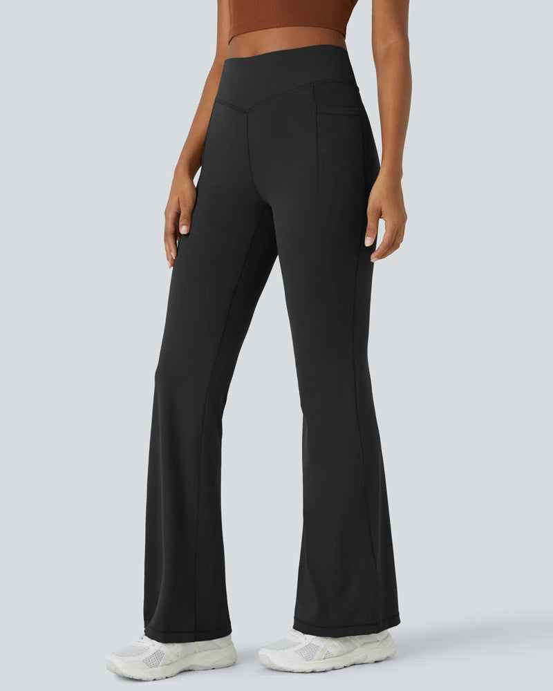 UltraSculpt High Waisted Tummy Control Leggings Side Pocket