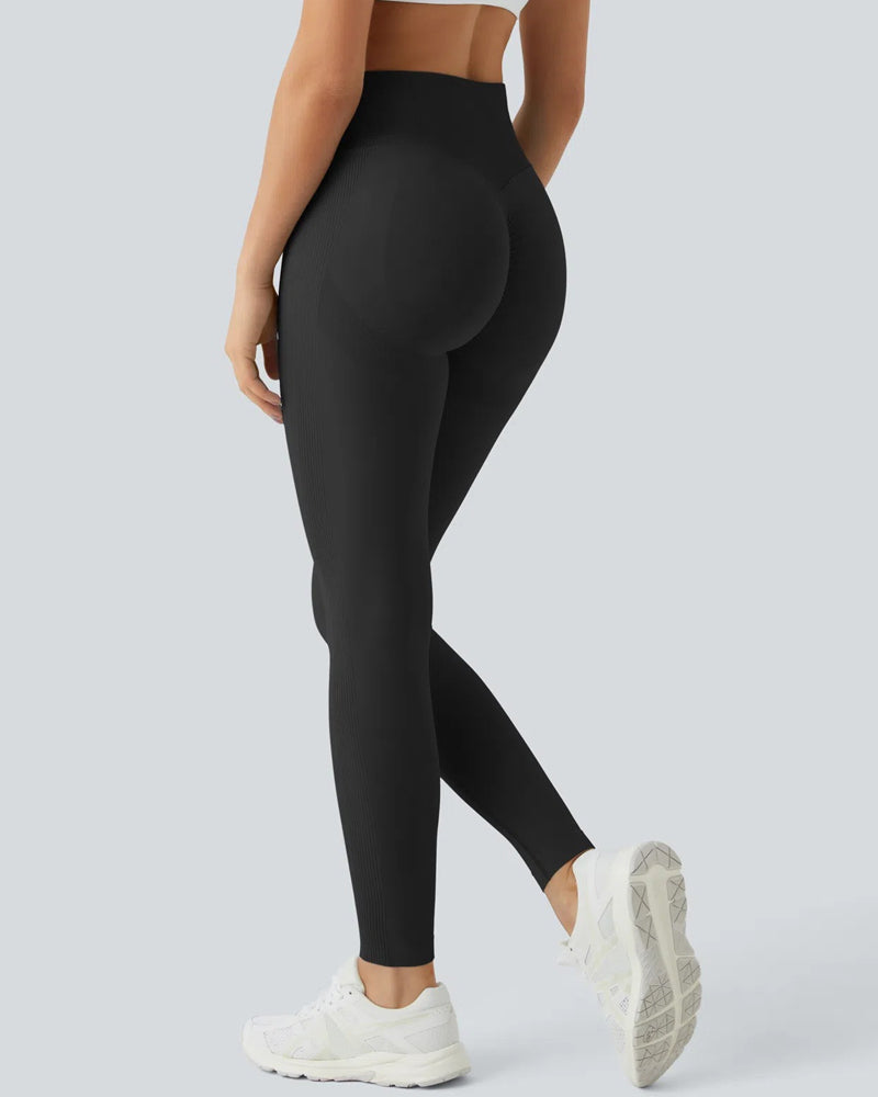 NovaFit High Waisted Butt Lifting Leggings - Seamless Fit